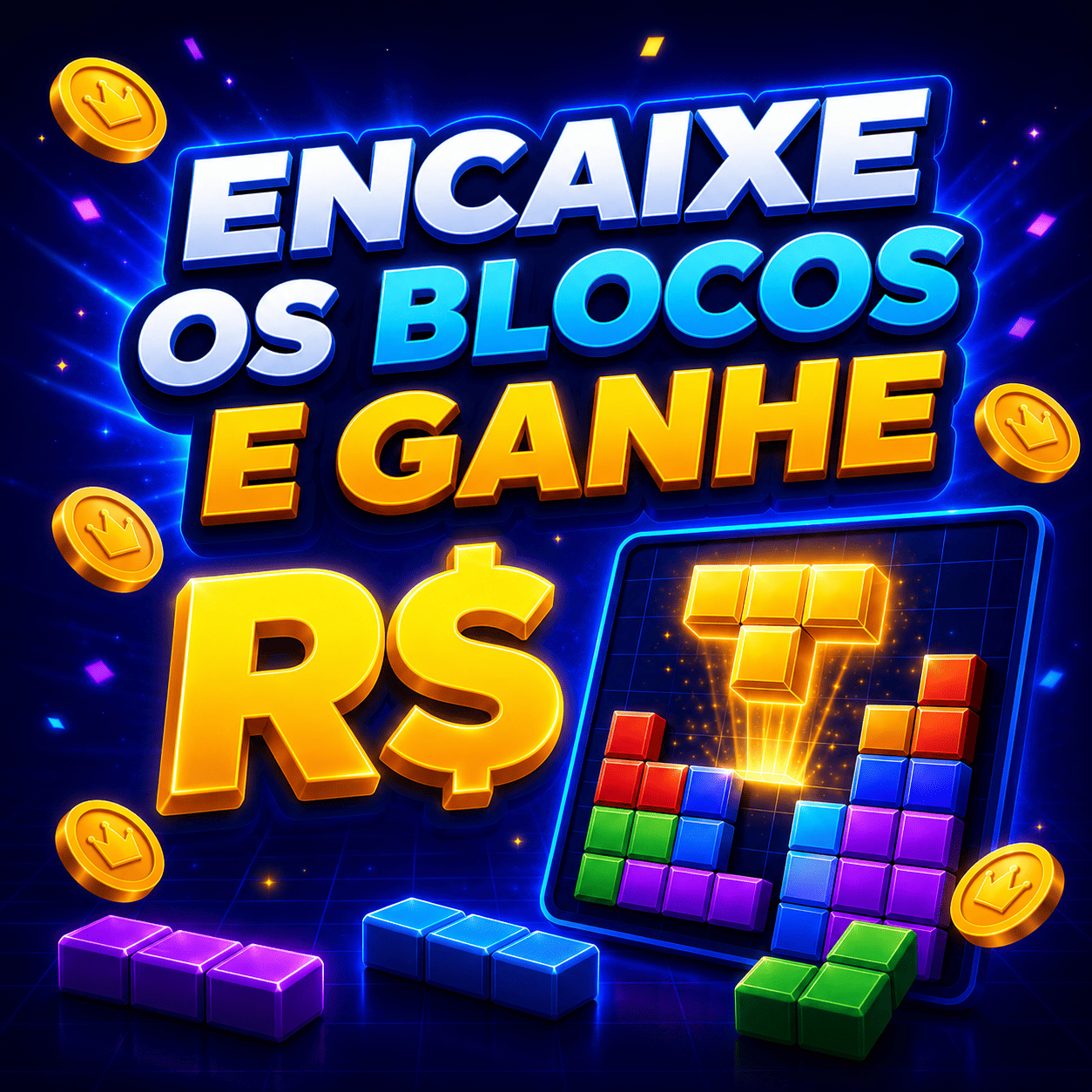 Block Blast — encaixe os blocos e ganhe